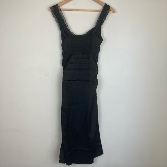 ASTR the Label Alva lace trim corset style black midi dress. Size XS. - Picture 5 of 8